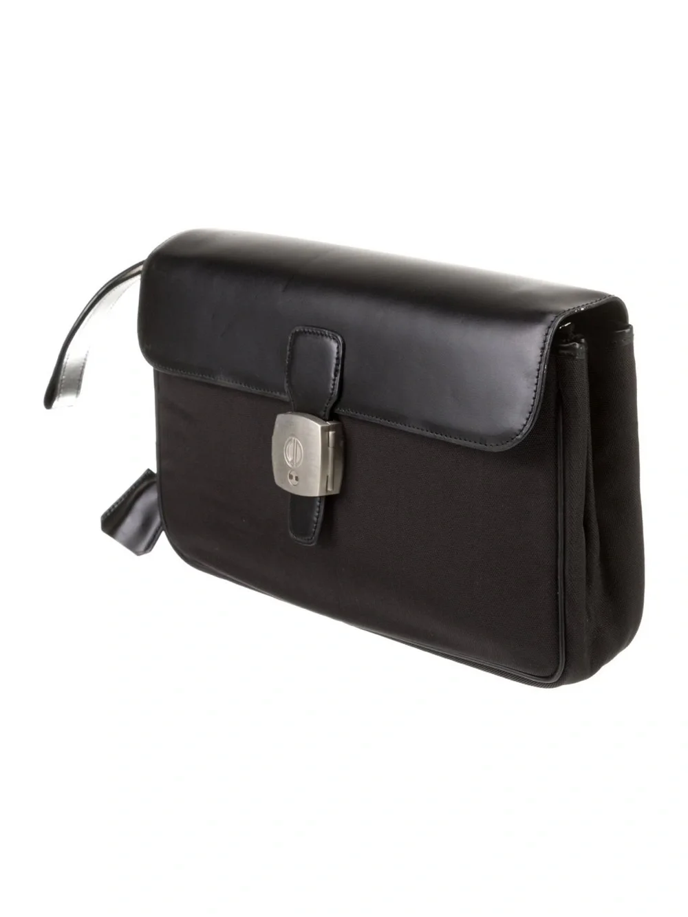 Perfect Dunhill men’s leather and canvas portfolio